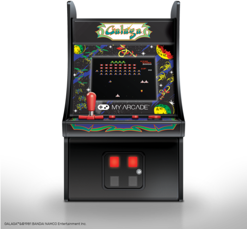 Galaga™ Micro Player™ - My Arcade Galaga (480x480), Png Download