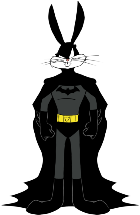 Old Doodles I Drew When I Watched Some Classic Looney - Looney Tunes Batman (495x750), Png Download
