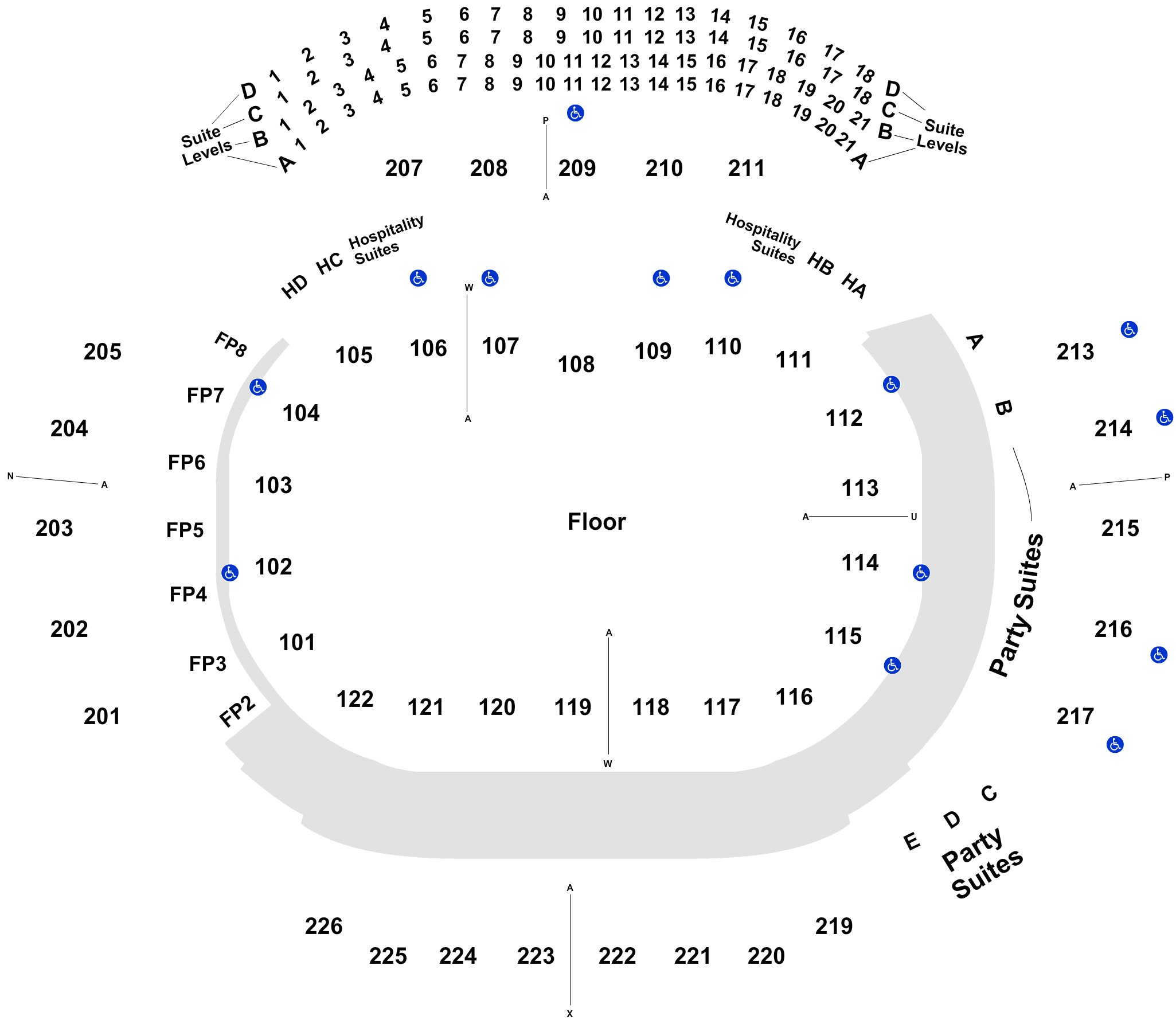 Justin Timberlake Seating Chart