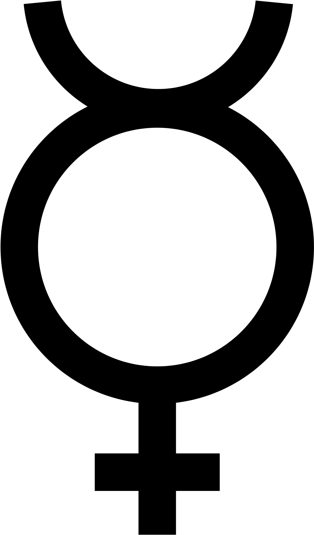 The Hypocritical Planet - Virgin Female Symbol (2000x2000), Png Download