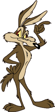 Wile E - Coyote - Looney Tunes Wile E Coyote (406x406), Png Download