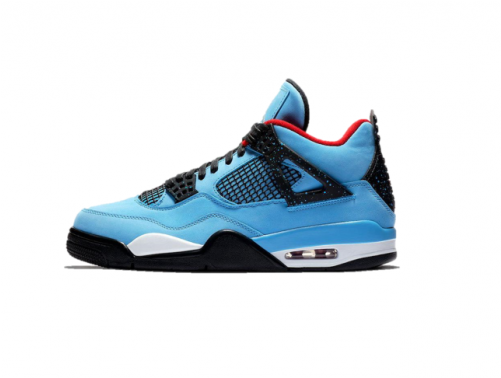 Air Jordan 4 Cactus Jack Travis Scott - Jordan Release Dates 2018 (500x500), Png Download