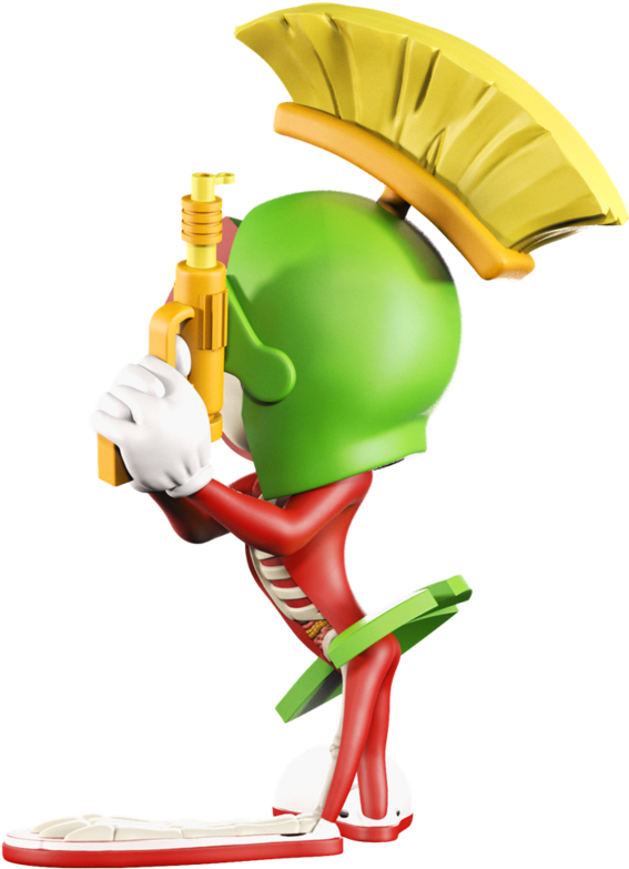 Mouseover To Rotate - Marvin The Martian (800x800), Png Download