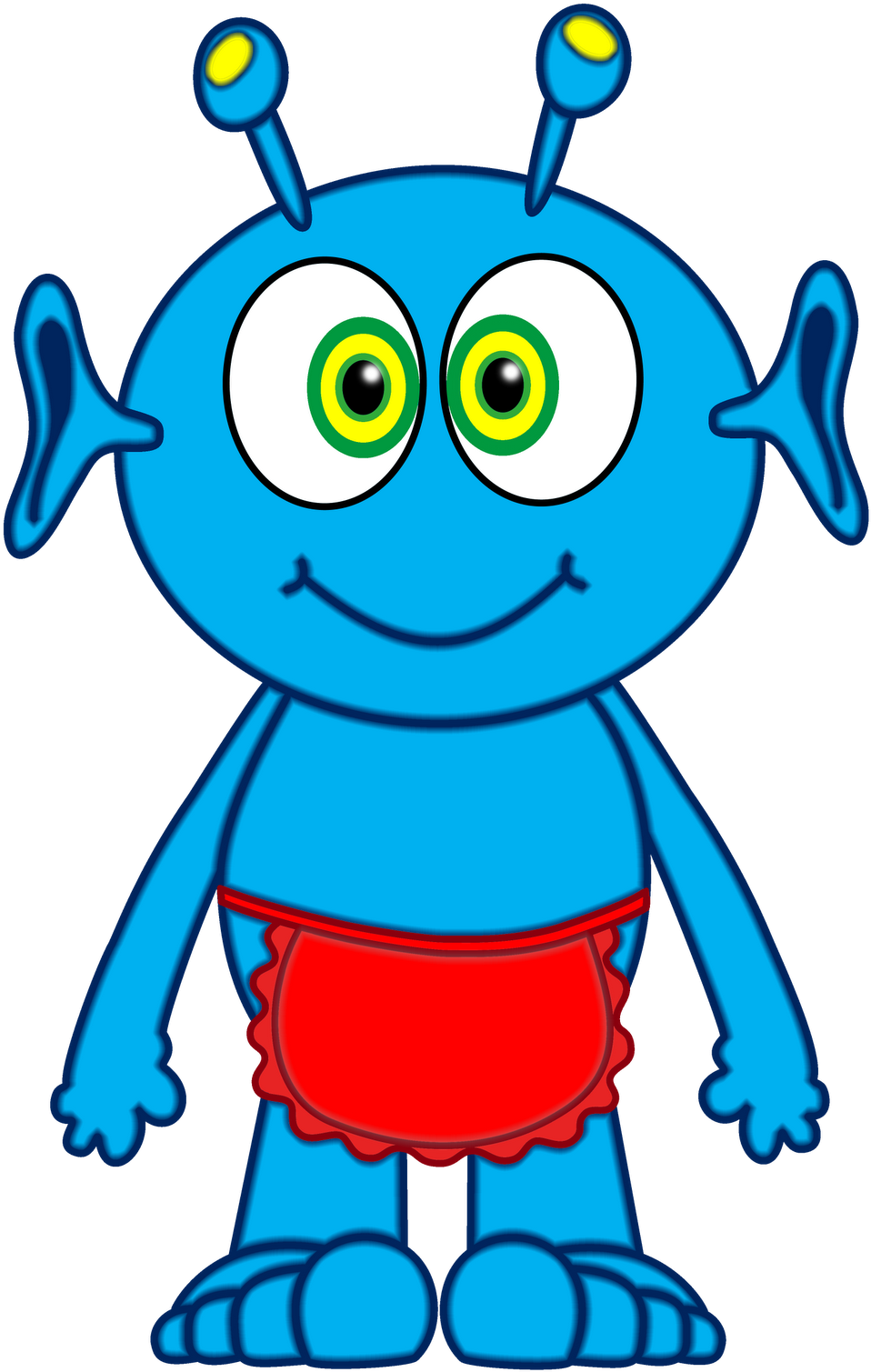 Martian Clipart (1131x1600), Png Download
