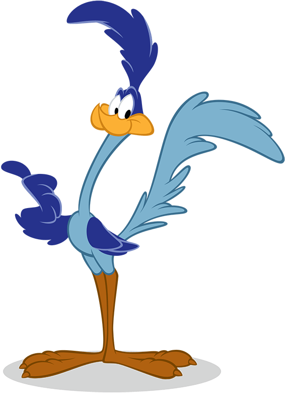 Wile E Coyote Road Runner Transparent Background (568x950), Png Download