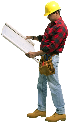 Construction Worker Png (271x488), Png Download