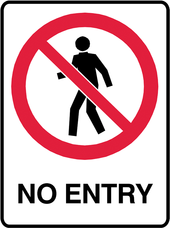 Brady Prohibition Signs - Prohibition Signs (800x800), Png Download