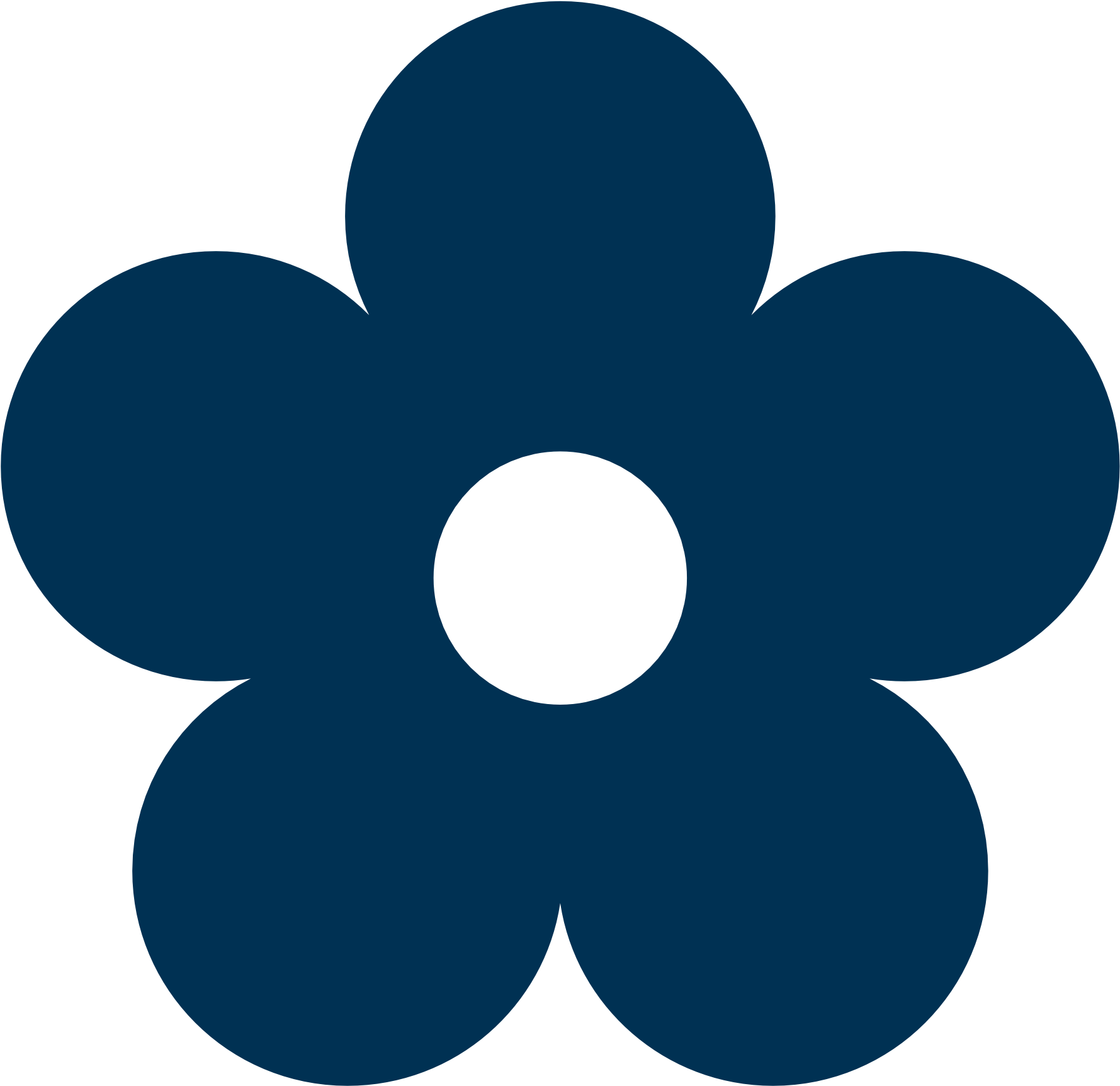 Download Blue Flower Clipart Nelum - Cartoon Flower Transparent Background  PNG Image with No Background 