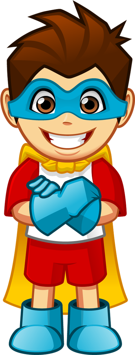 pics Superhero Cartoon Png download cartoon smiling superhero boy