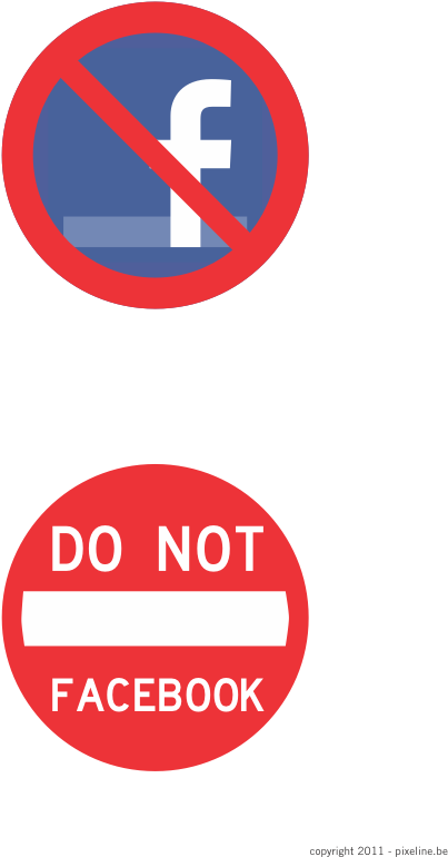 Facebook-prohibited Sign - Lyle R5-1-12ha Traffic Sign,12 X 12in,r/wht,text,r5-1" (596x842), Png Download