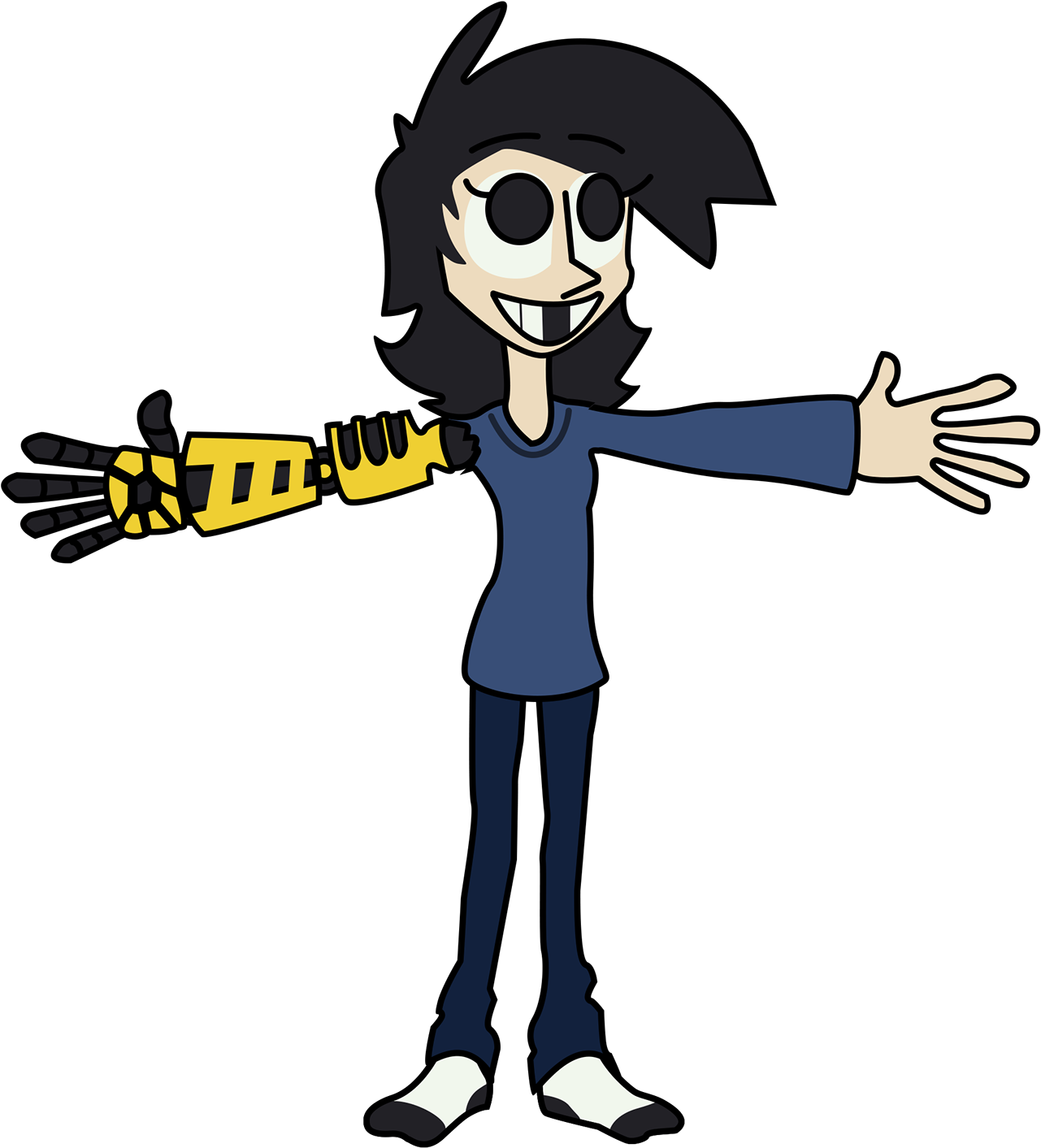 I Went For A Cartoon Style Because They Are A Very - Illustration (1400x1523), Png Download