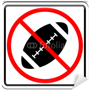 No Play Football (400x400), Png Download