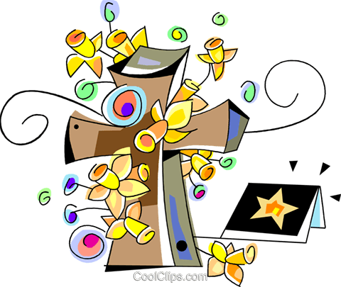 The Cross Royalty Free Vector Clip Art Illustration - Clip Art (480x405), Png Download