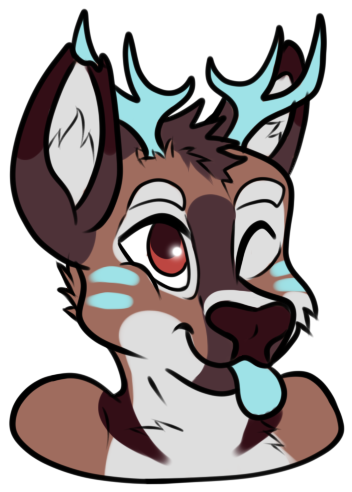 Deer Head Clip Art - Clip Art (500x500), Png Download