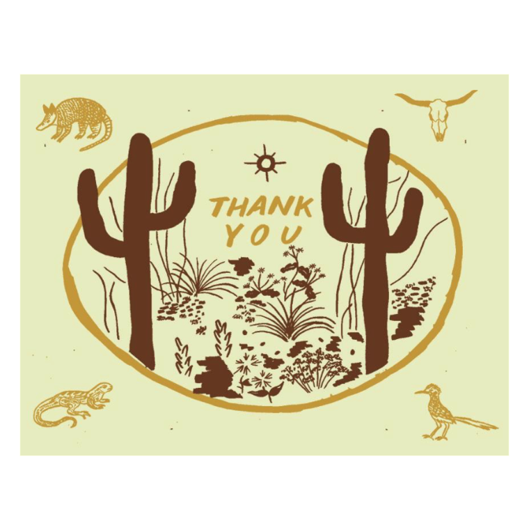 Thank You - Sonoran - Flowers By Emily (760x761), Png Download