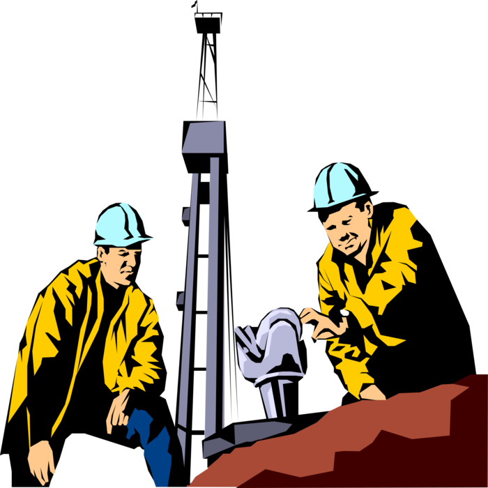 Industrial Worker Clipart Transparent Background - Oil And Gas Worker Vector (480x480), Png Download