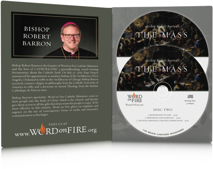 Products/dvd Themass Open Withdiscs - Promo Materials The Mass Bishop Robert Barron (800x800), Png Download