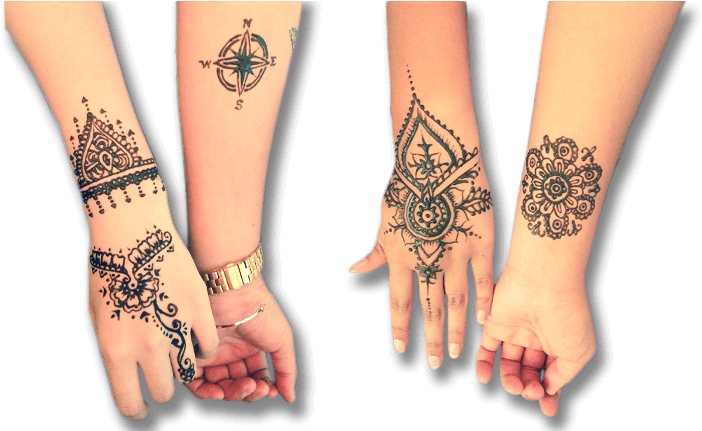 Henna & Mendhi - Urfa (1300x430), Png Download