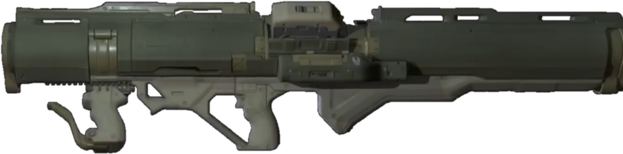 H5gmb Render Rocketlauncher - Firearm (1500x473), Png Download