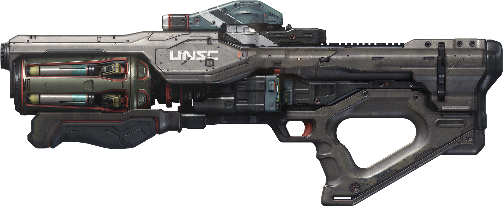 Multiple Launch Rocket System-1 Hydra Gyroc Launcher - Halo 5 Hydra (1920x1080), Png Download