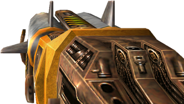 Rocket Launcher Ss1 V - Serious Sam Rocket Launcher (640x366), Png Download