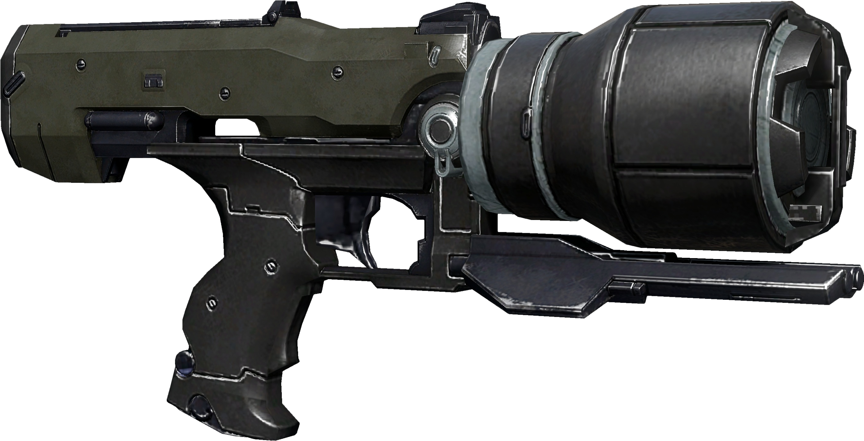 M363 Remote Projectile Detonator - Halo 4 Grenade Pistol (2814x1437), Png Download