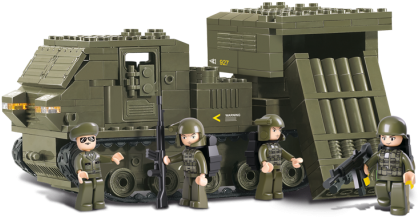 Sluban Rocket Launcher M38-b0303 - Sluban Army (500x343), Png Download