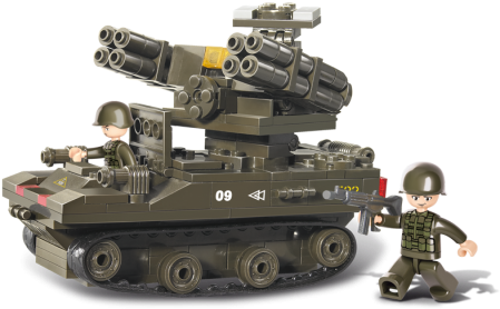 Sluban Rocket Launcher M38-b0283 - Sluban M38 B0283 (500x343), Png Download