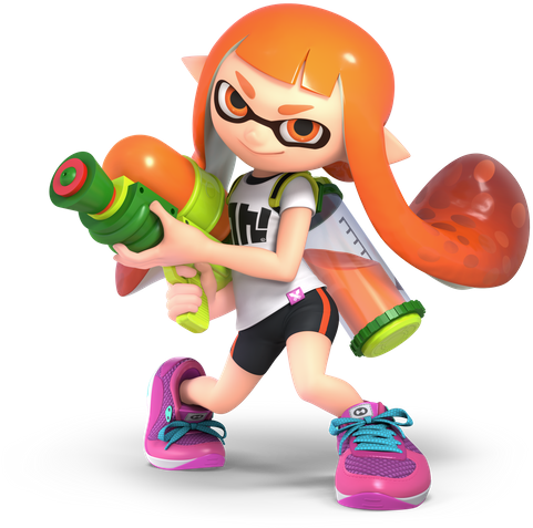 Switch Supersmashbrosultimate Char Inkling 1528821806002 - Inkling Smash Bros Ultimate (532x532), Png Download