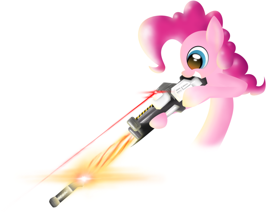 Nowego, Pinkie Pie, Rocket Launcher, Safe, Solo (900x769), Png Download