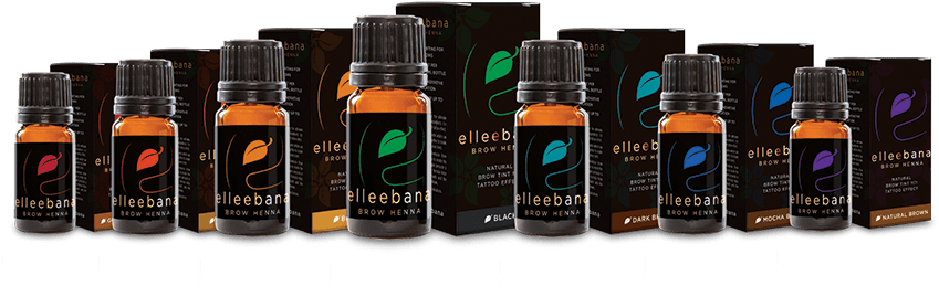 Shopelleebana Brow Hennaelleebana - Elleebana Henna Brows (1000x1000), Png Download
