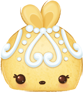 Fancy Cake Num Goldie Cake - Num Noms Fancy Cake (445x430), Png Download