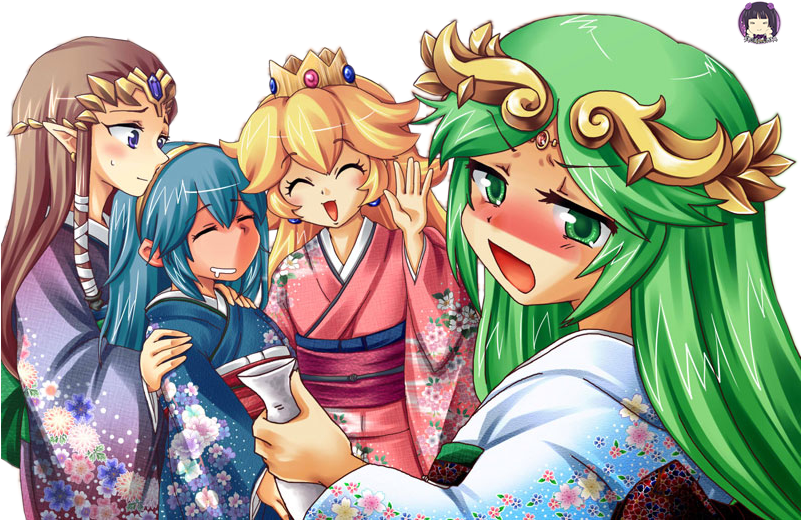 Super Smash Bros Kimono (800x541), Png Download