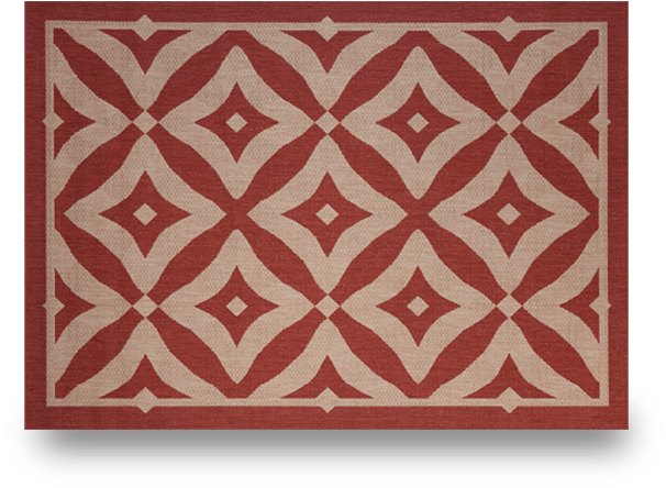 Treasure Garden Charleston Outdoor Rug Henna - Rs-177-612-80 (700x487), Png Download