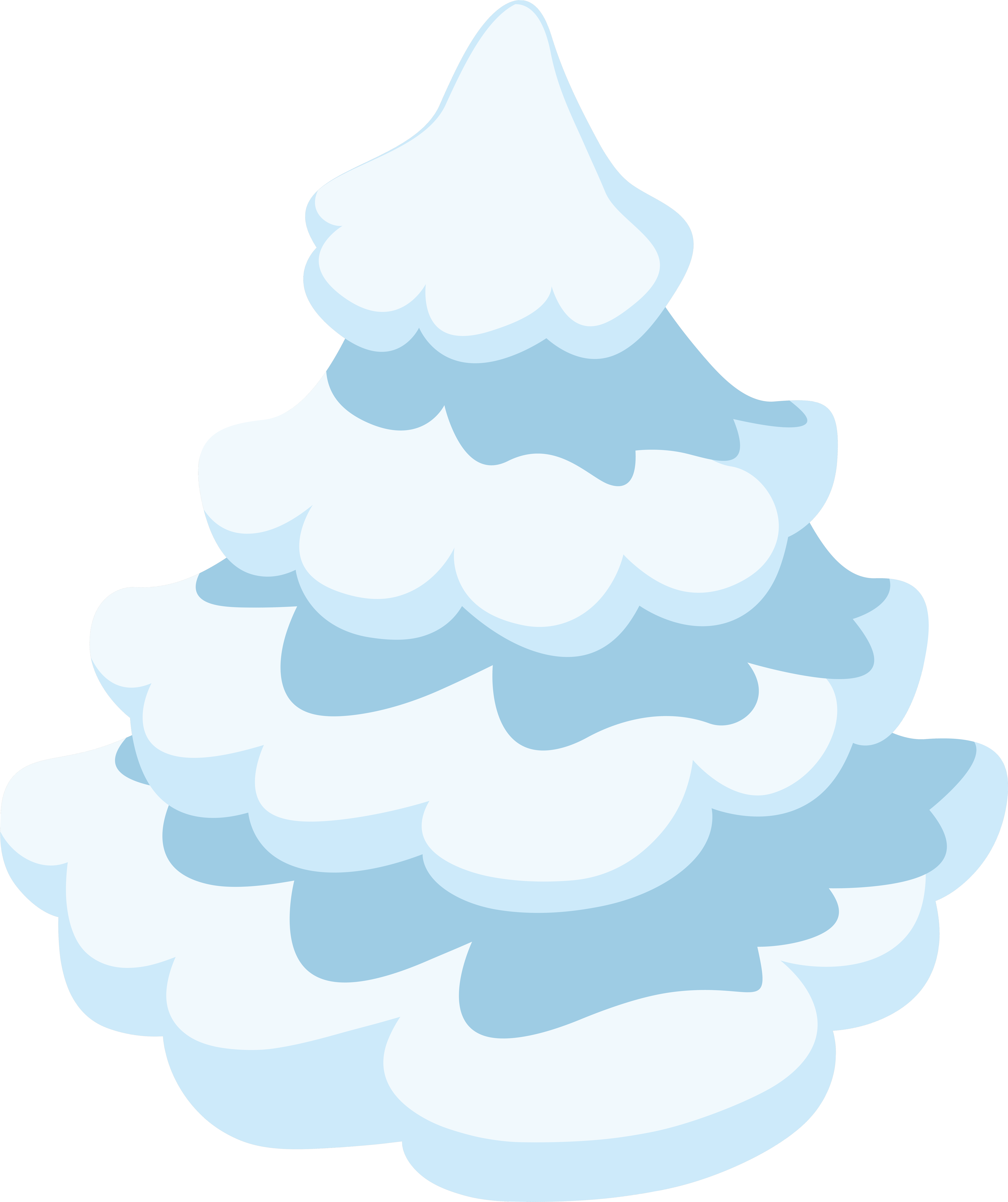 Snowy Tree Png (6724x8000), Png Download