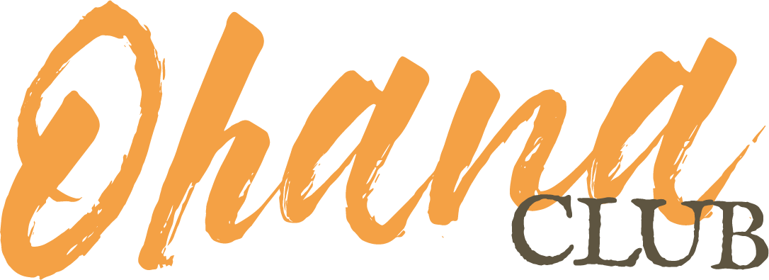 Ohana Club - Calligraphy (1086x395), Png Download