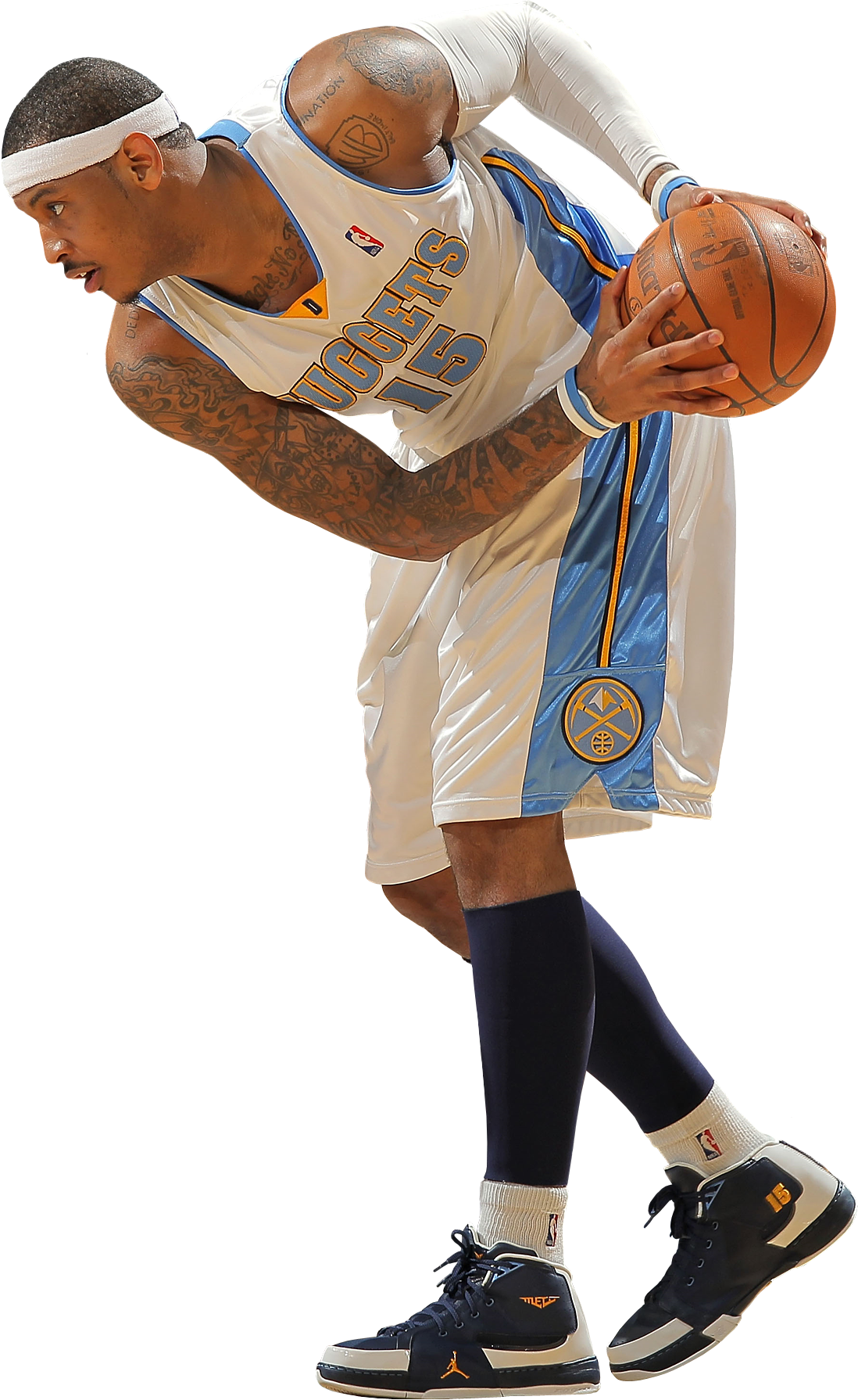 Carmelo Anthony Photo Melo Pngcarmelo Anthony Png - Jr Smith Dunk (1098x1790), Png Download