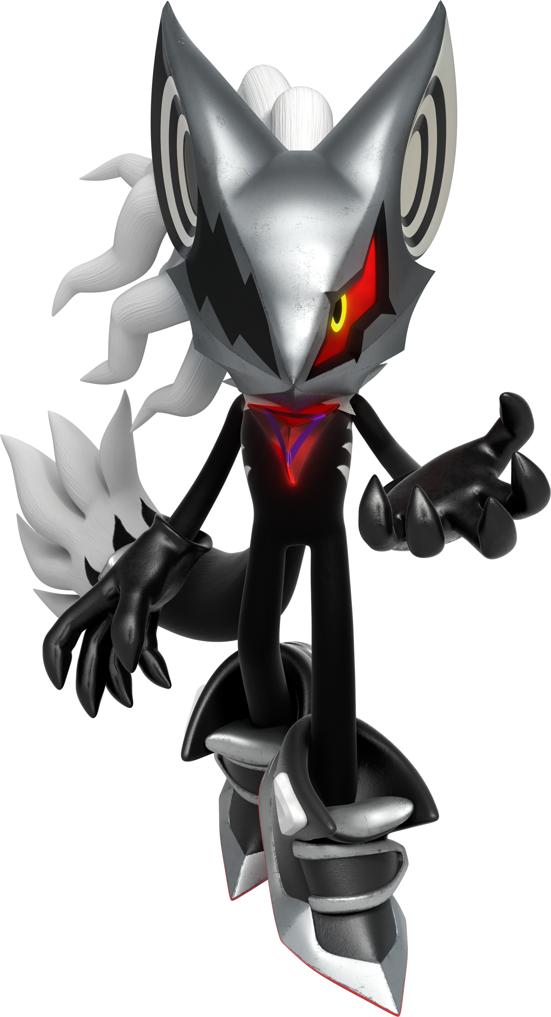 Infinite - Todas Las Transformaciones De Sonic (1923x3550), Png Download