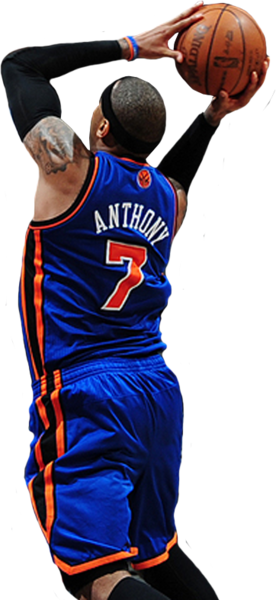 Share This Image - Carmelo Anthony Png (276x600), Png Download