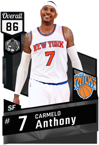 '15 Carmelo Anthony Onyx Card - New York Knicks (325x475), Png Download