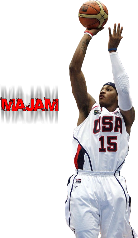 Carmelo Anthony Png Download - Team Usa (443x759), Png Download
