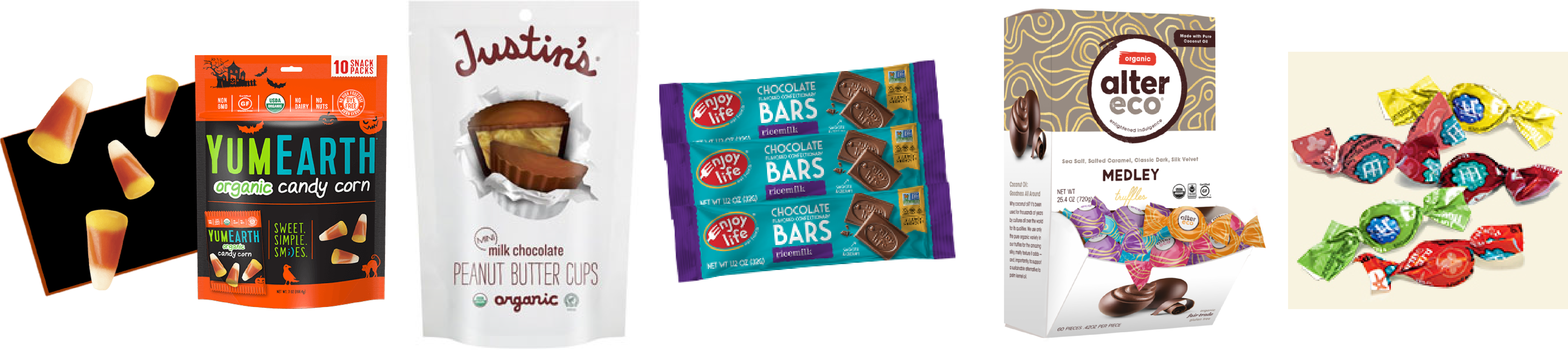 Stick With The Candy But Make It Organic - Justin's Organic Dark Chocolate Peanut Butter Cups (5600x1416), Png Download