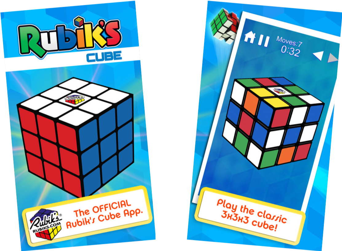 Pace With Free Play, Or Even Take On The Crazy Cube - Rubik's Cube (1515x815), Png Download