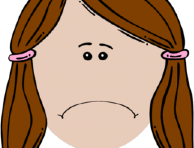 Cartoon Girl Face (640x480), Png Download
