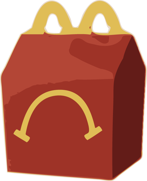 The City Of San Francisco Has Ban Restaurants From - Mcdonalds Happy Meal (596x731), Png Download