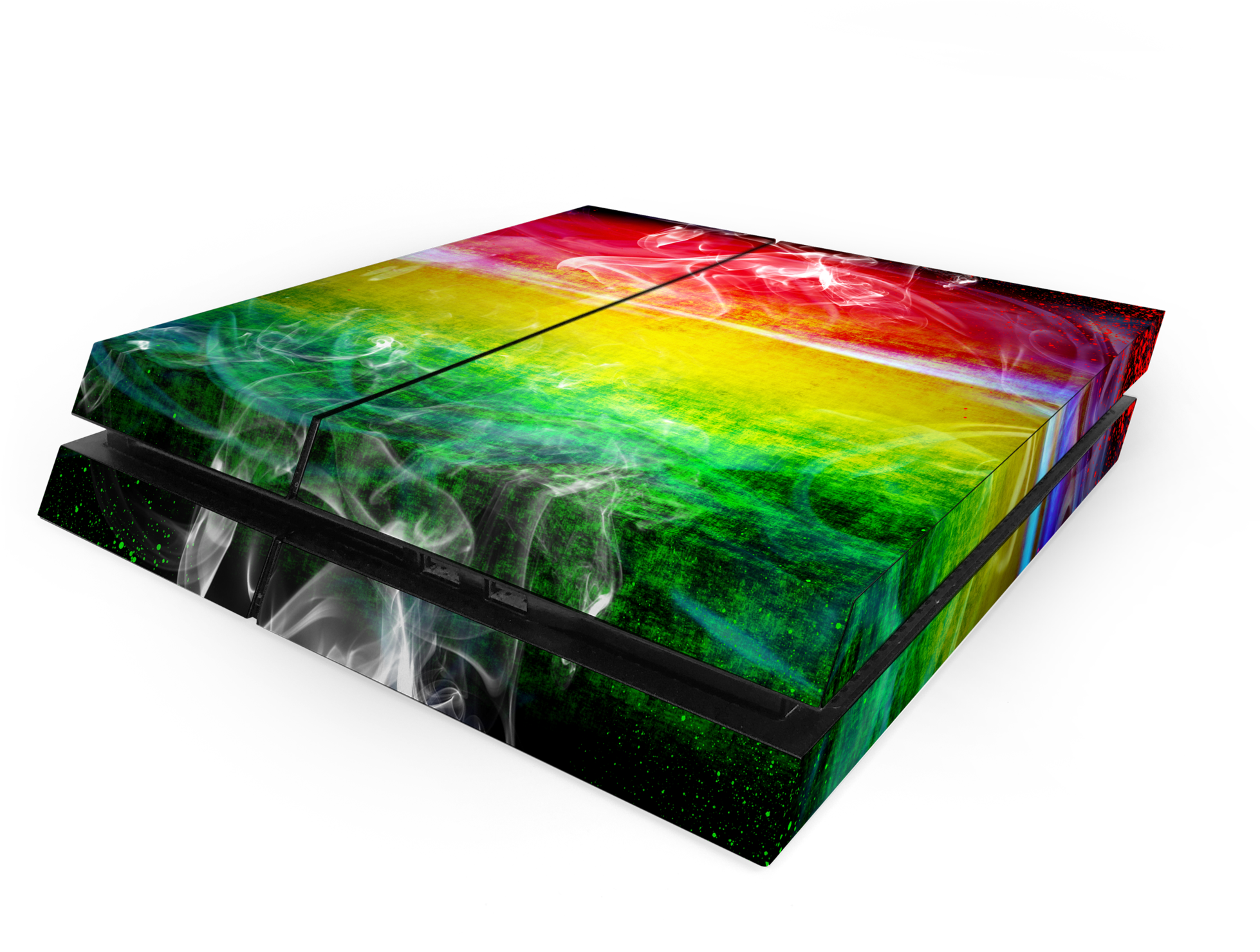 Sony Ps4 Rasta Decal Skin Kit - Sony Playstation 4 Pro (2048x1654), Png Download