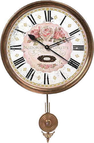 Relojes Deco Pintura - Picmix Gifs Clock (329x500), Png Download