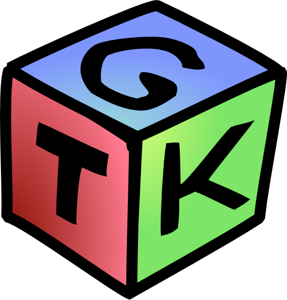 Cube Clip Art At Clker - Gtk Logo (570x595), Png Download