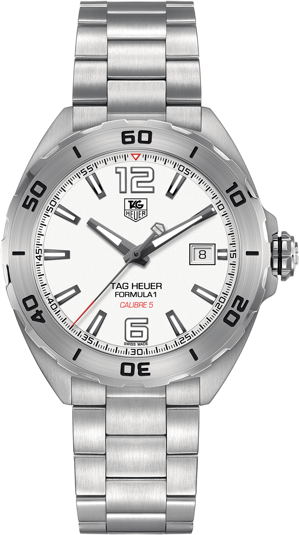 Tag Heuer Formula 1 Calibre 5 Automatic Watch 200 M - Tag Heuer Formula 1 Calibre 5 Automatic (1920x2268), Png Download