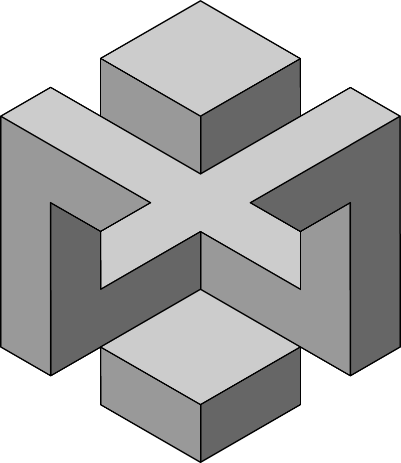 Picture Free Library Drawing Wood Glass Cube - Isometric Cube Drawing (800x923), Png Download